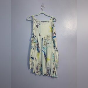 Free People Clear Skies Printed Tunic Dress Size Small